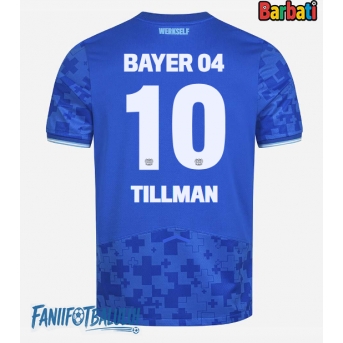 Bayer Leverkusen Malik Tillman #10 Tricou Fotbal Replică 2025-26 Barbati Treilea